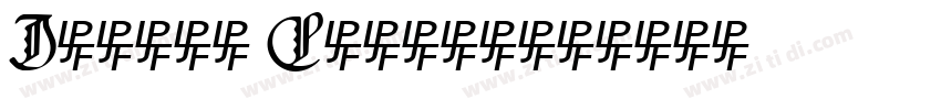 Jonesy Capitals字体转换